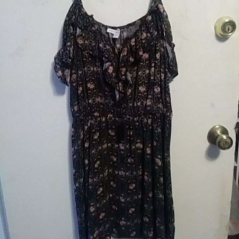 Tank/Off the Shoulder Dress